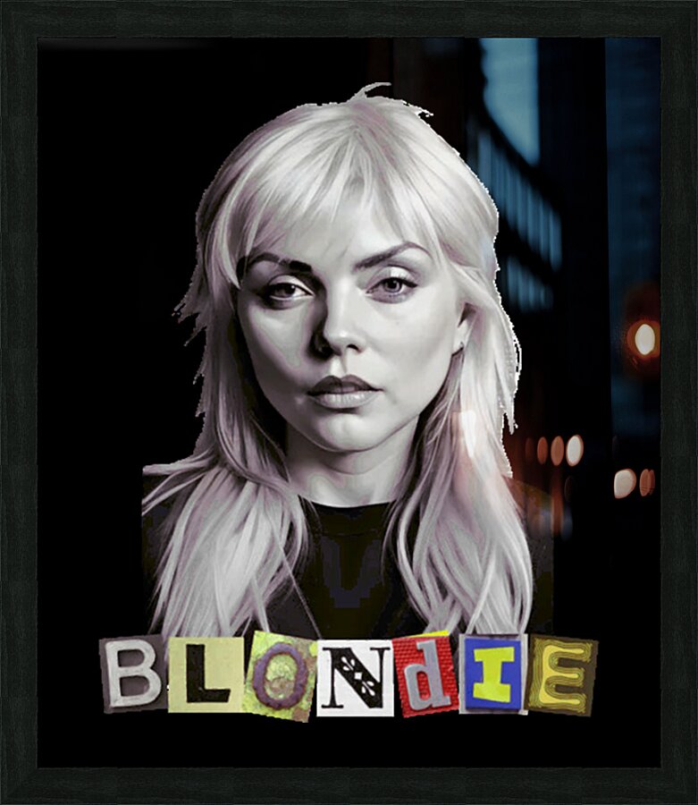 Blondie 39 Picture Frame print