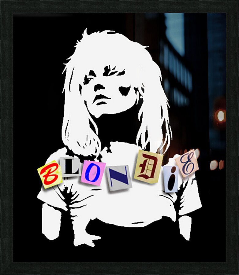 Blondie 41 Picture Frame print