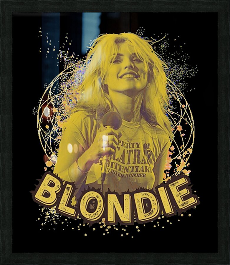Blondie 44 Picture Frame print