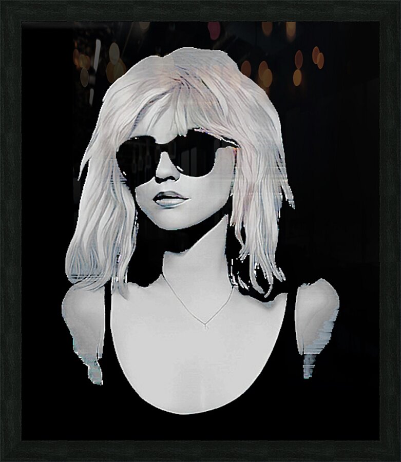 Blondie 45 Picture Frame print