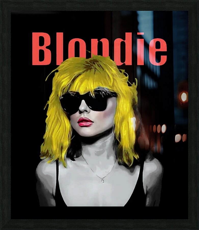 Blondie 50 Picture Frame print