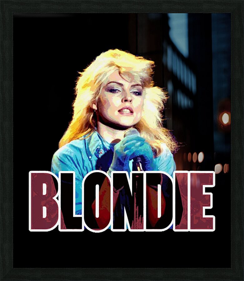 Blondie 51 Picture Frame print