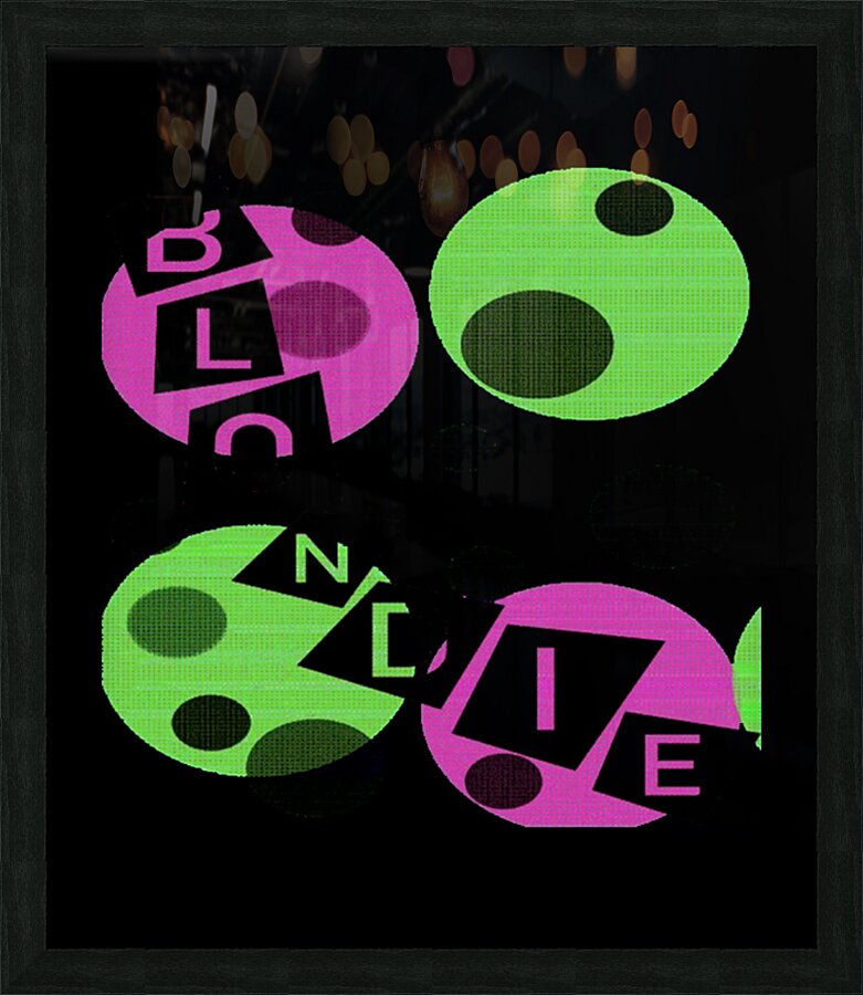 Blondie 56 Picture Frame print