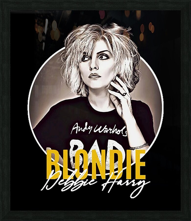 Blondie 60 Picture Frame print