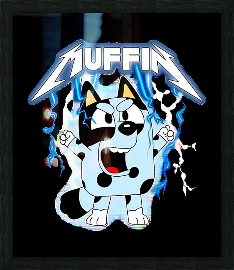 Bluey 13 Picture Frame print