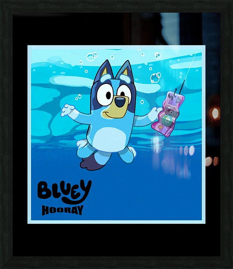 Bluey 22 Picture Frame print