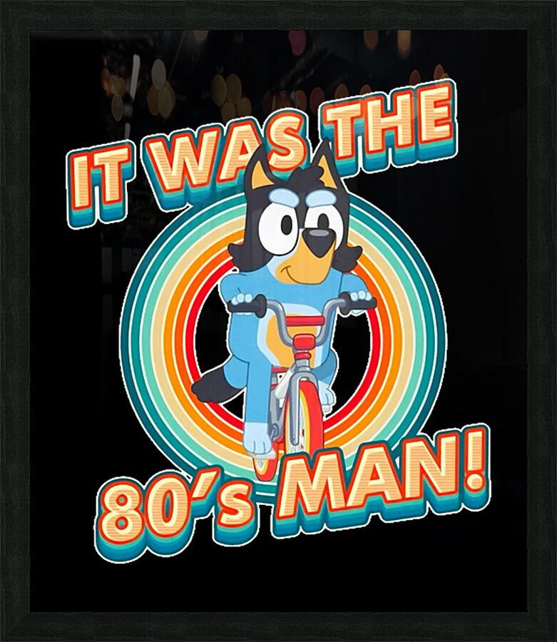 Bluey 27 Picture Frame print