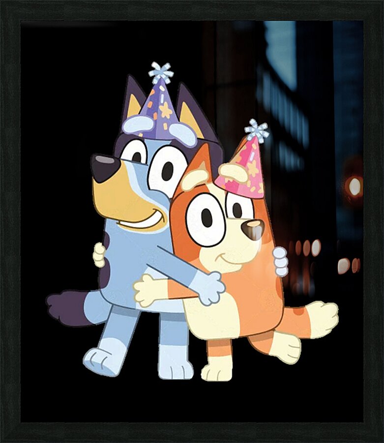 Bluey 31 Picture Frame print