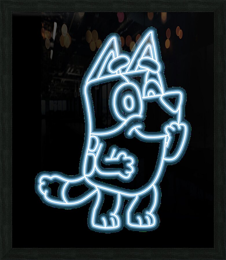Bluey 48 Picture Frame print
