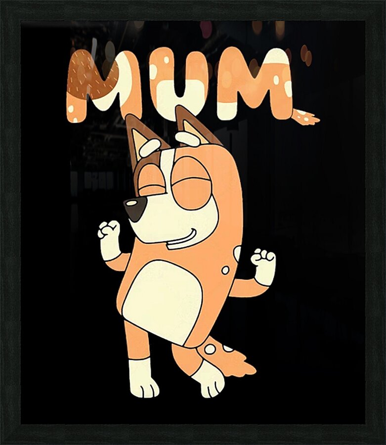Bluey 59 Picture Frame print