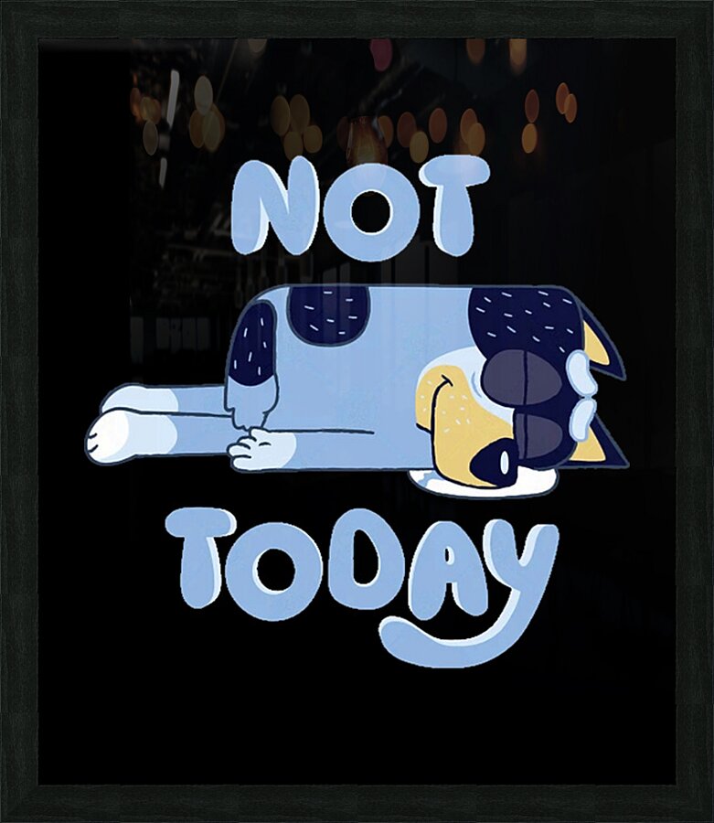 Bluey 30 Picture Frame print