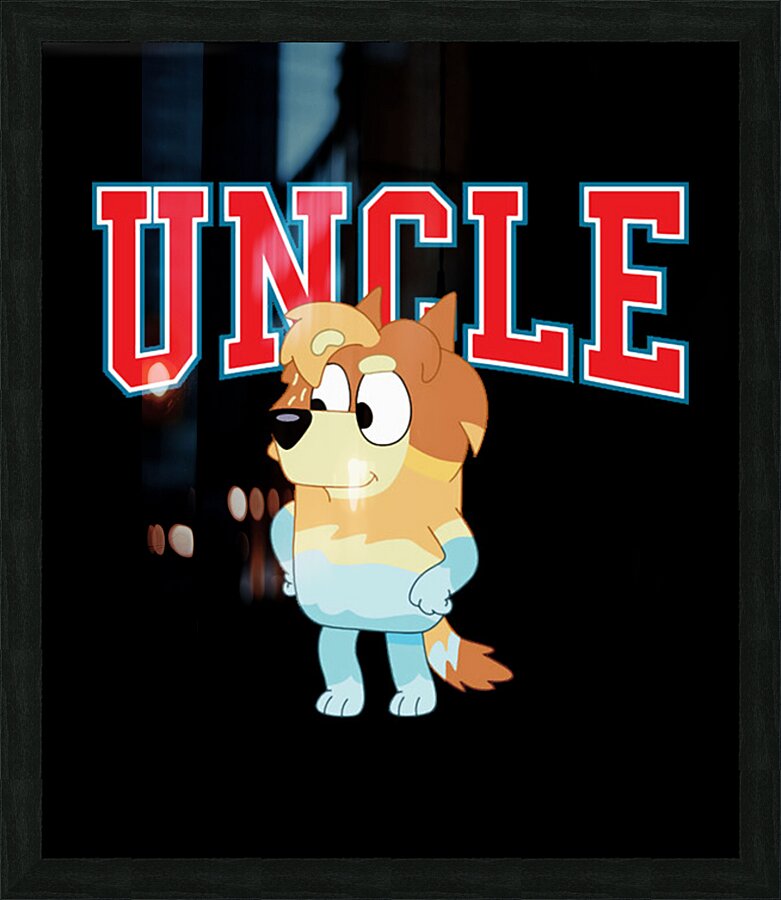 Bluey 34 Picture Frame print