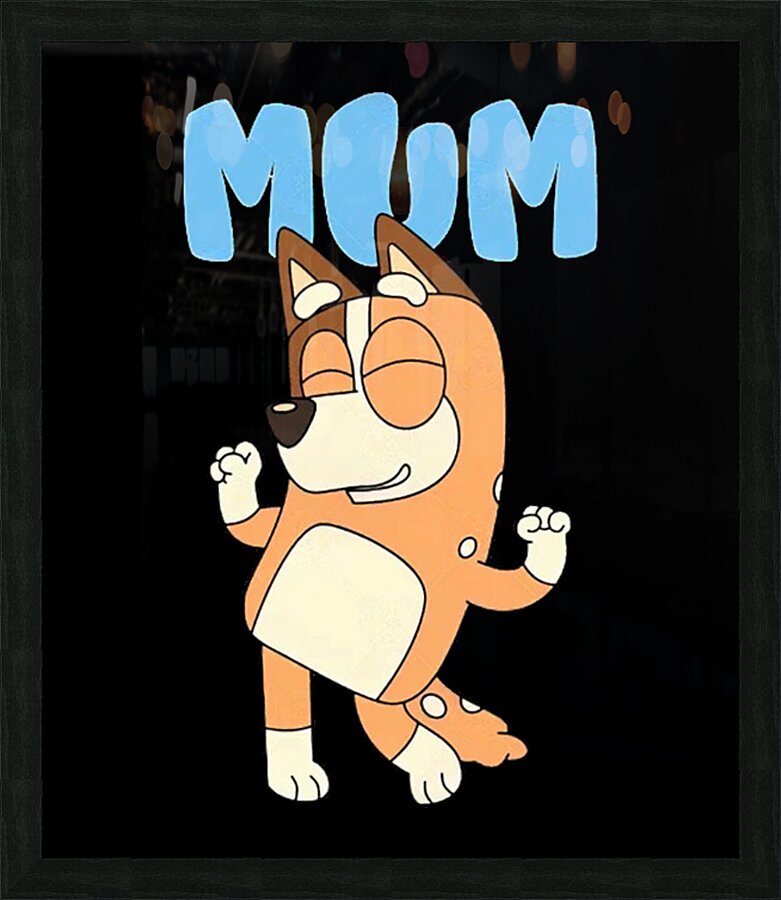 Bluey 49 Picture Frame print
