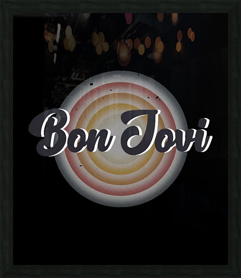 Bon Jovi 7 Picture Frame print