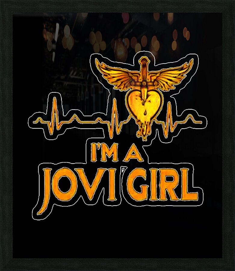Bon Jovi 21 Picture Frame print