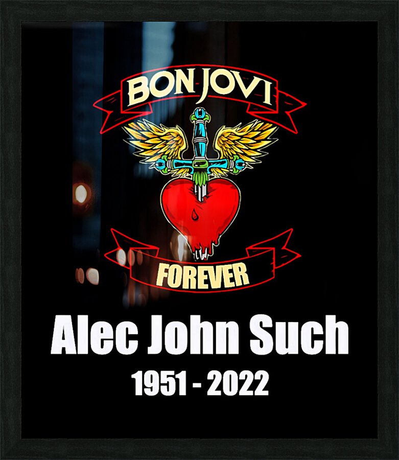 Bon Jovi 22 Picture Frame print