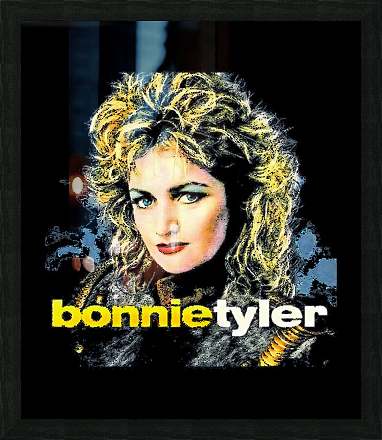 Bonnie Tyler 13 Picture Frame print