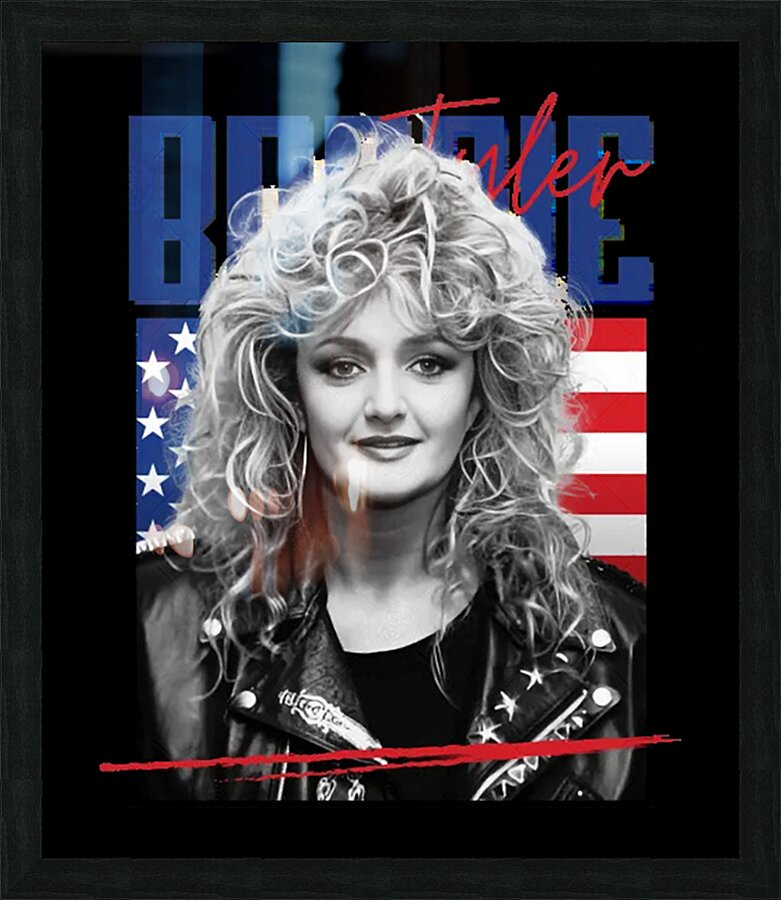 Bonnie Tyler 21 Picture Frame print