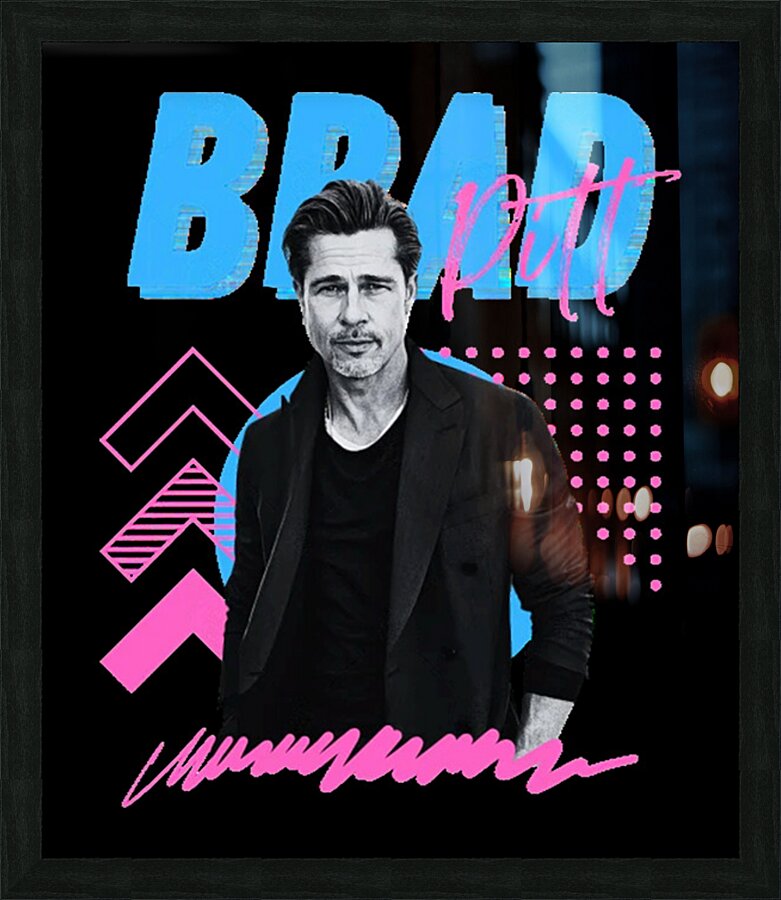 Brad Pitt 1 Picture Frame print