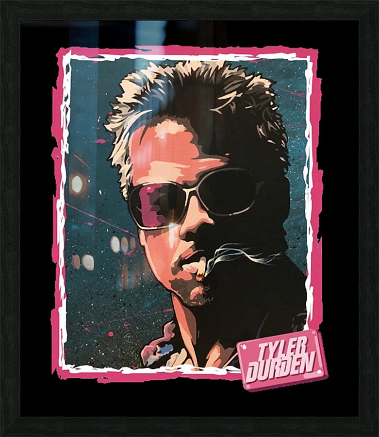 Brad Pitt 66 Picture Frame print