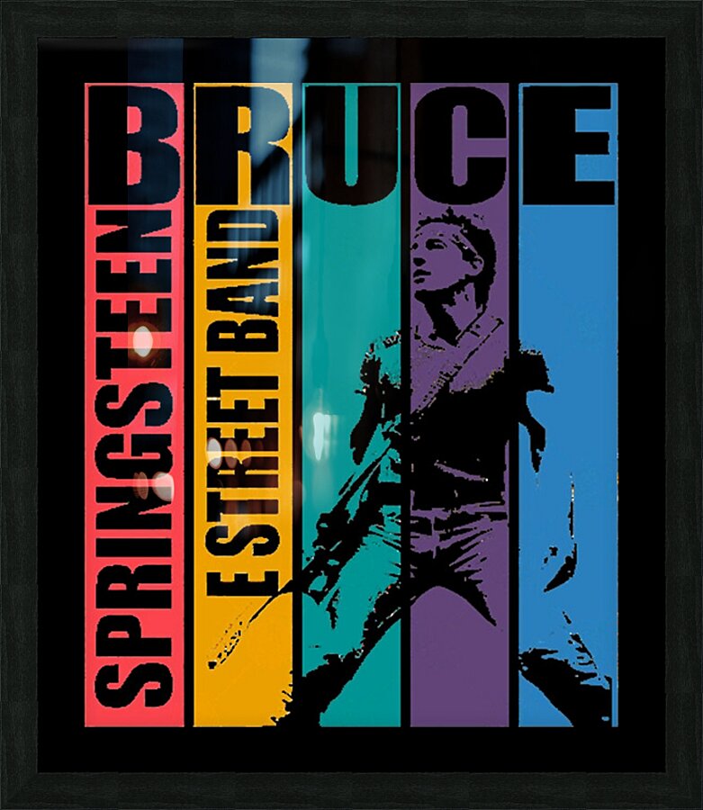 Bruce Springsteen 1 Picture Frame print