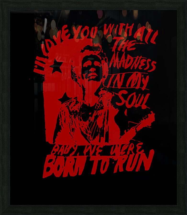 Bruce Springsteen 5 Picture Frame print