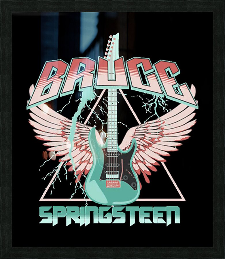 Bruce Springsteen 6 Picture Frame print