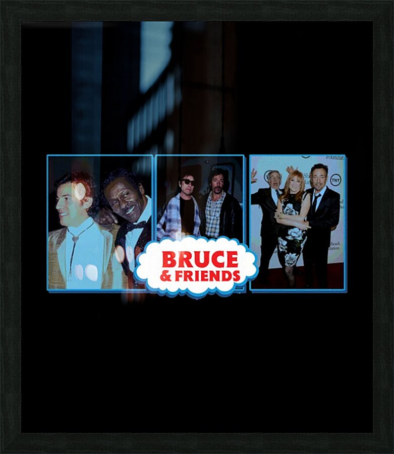 Bruce Springsteen 16 Picture Frame print
