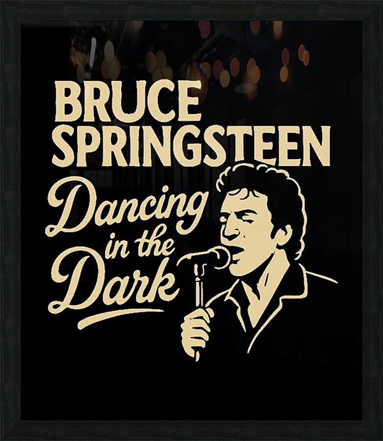 Bruce Springsteen 22 Picture Frame print