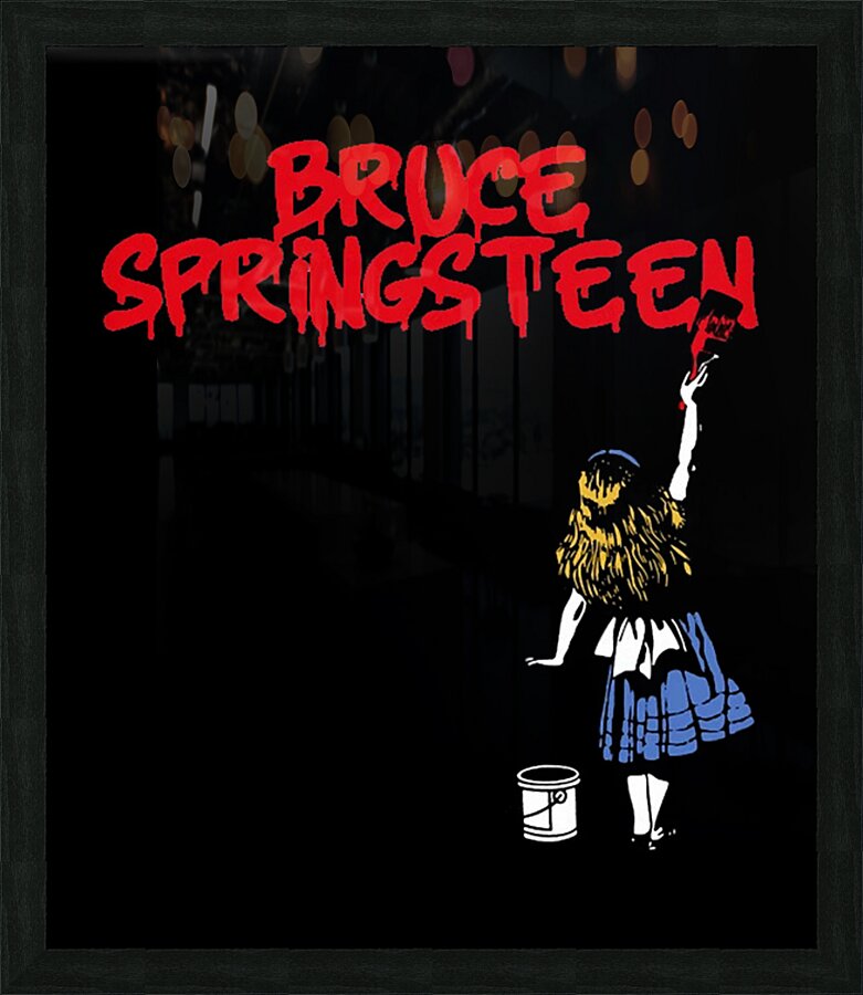 Bruce Springsteen 26 Picture Frame print