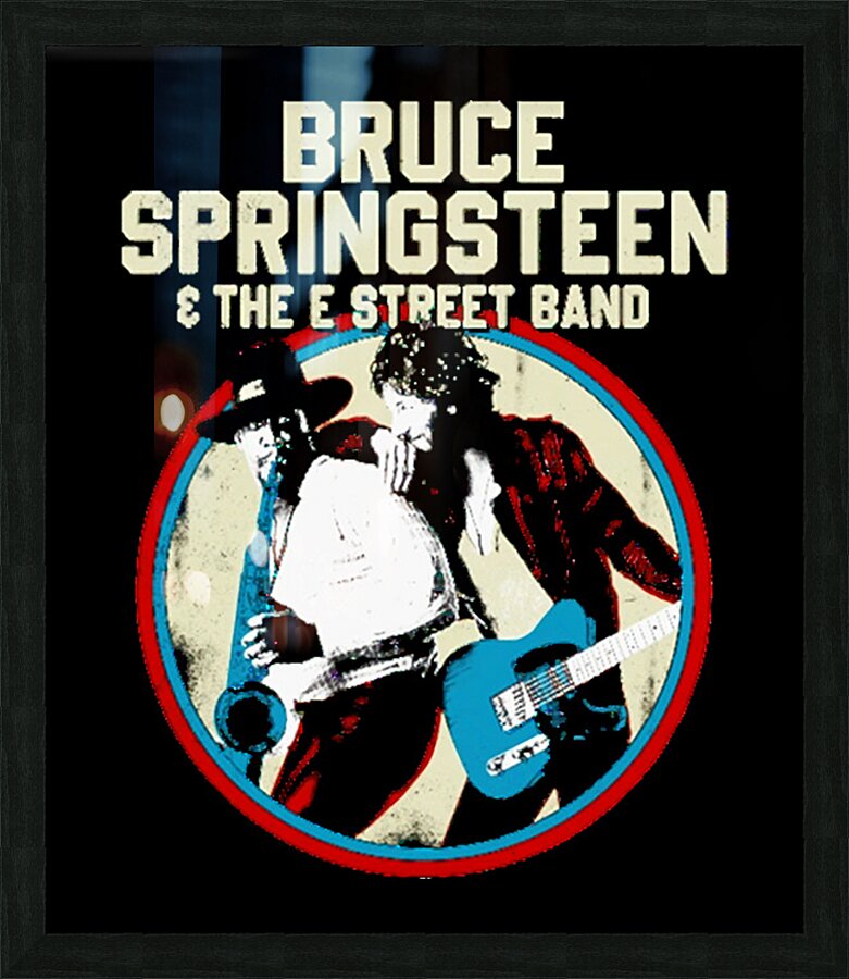 Bruce Springsteen 27 Picture Frame print