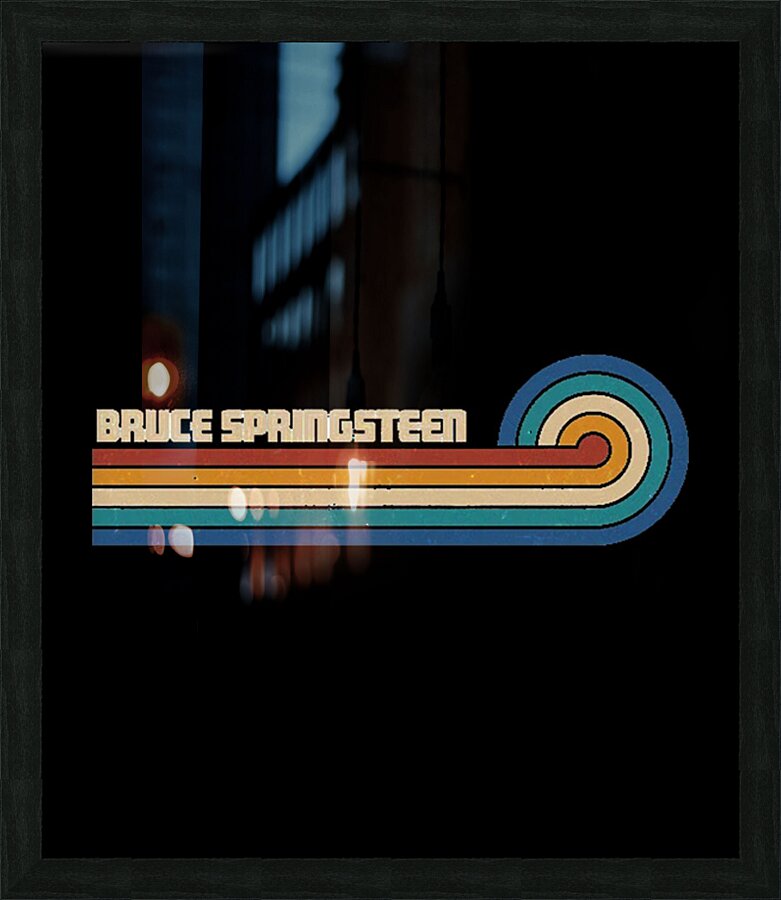 Bruce Springsteen 31 Picture Frame print