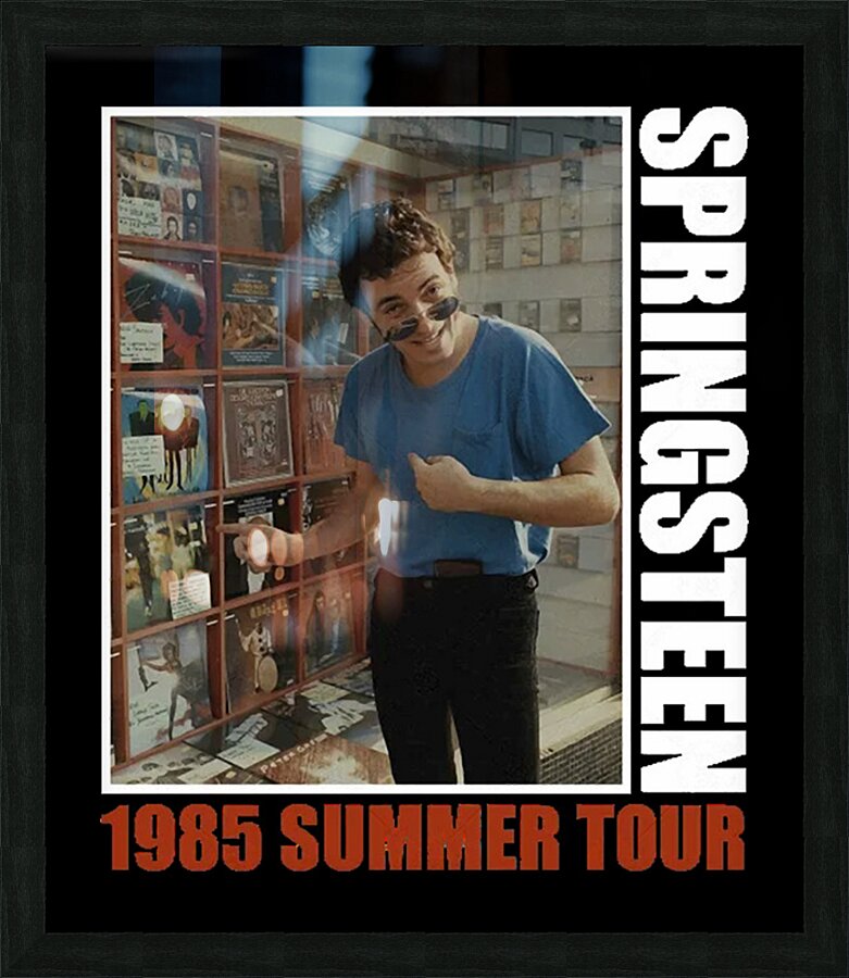 Bruce Springsteen 1 Picture Frame print