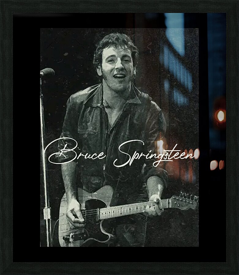 Bruce Springsteen 2 Picture Frame print