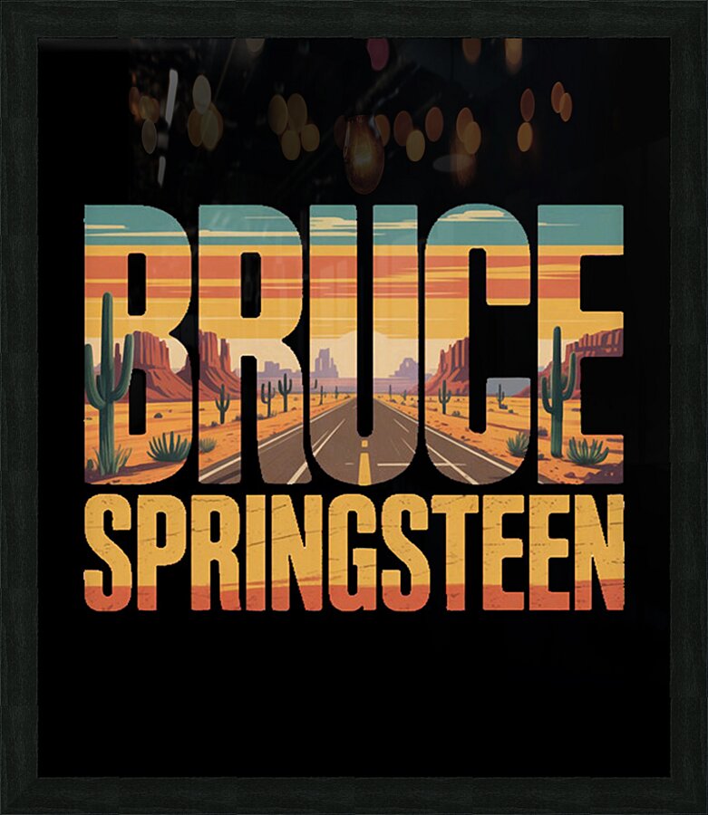 Bruce Springsteen 3 Picture Frame print