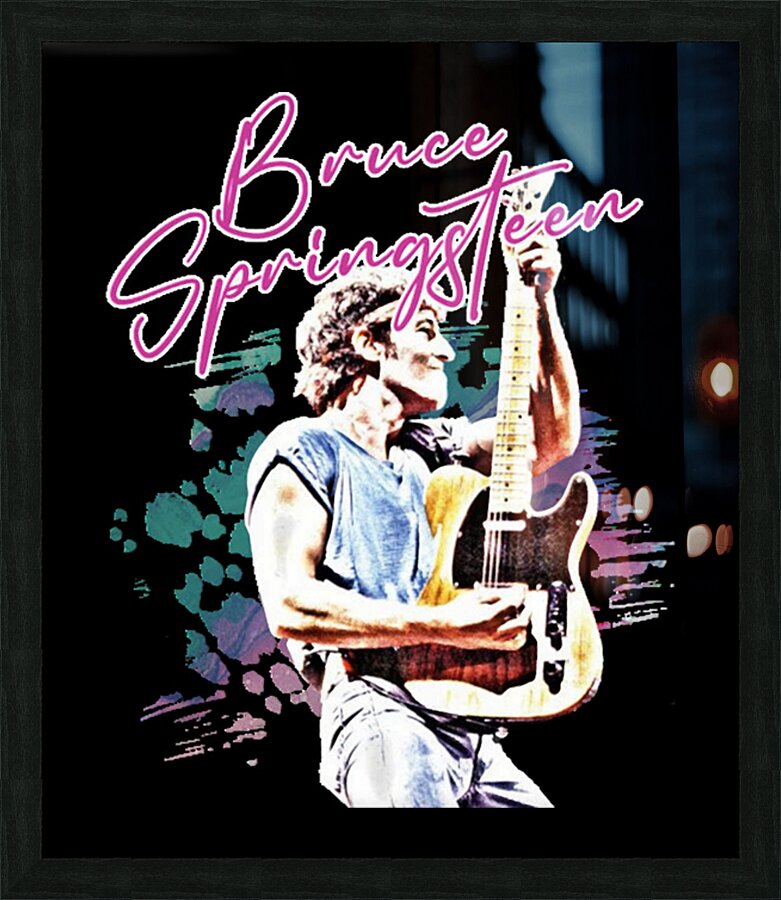 Bruce Springsteen 4 Picture Frame print
