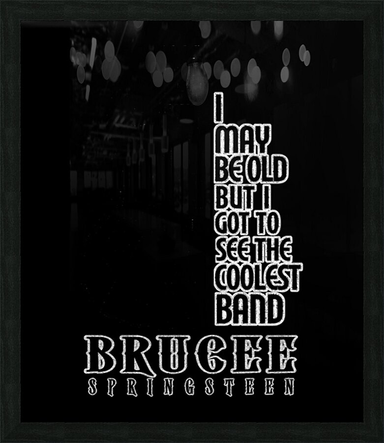 Bruce Springsteen 5 Picture Frame print