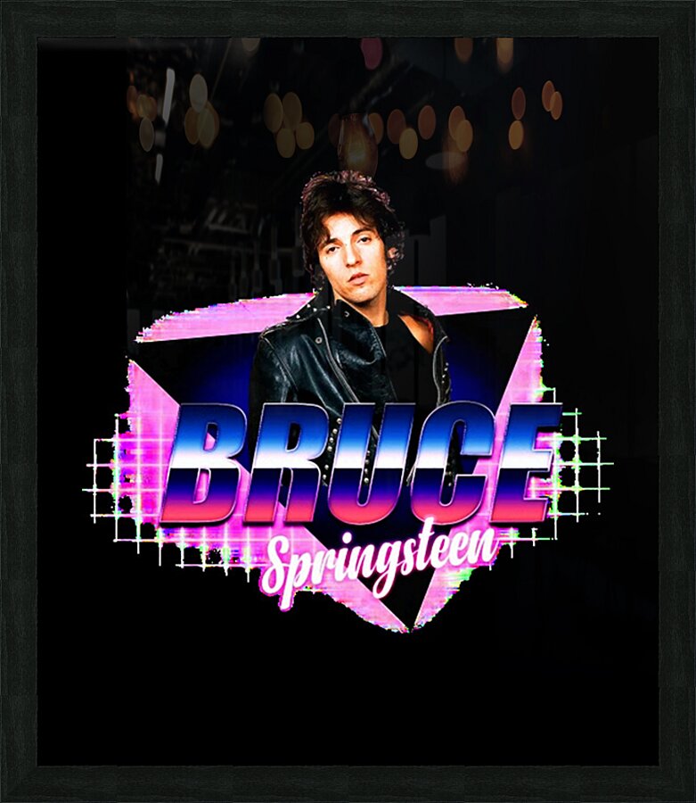 Bruce Springsteen 11 Picture Frame print