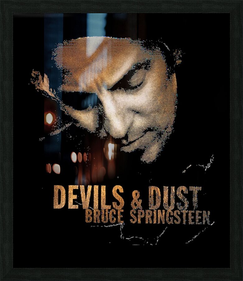 Bruce Springsteen 13 Picture Frame print