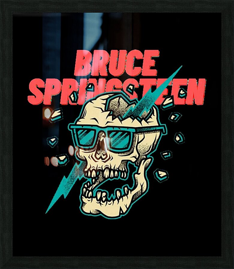 Bruce Springsteen 20 Picture Frame print