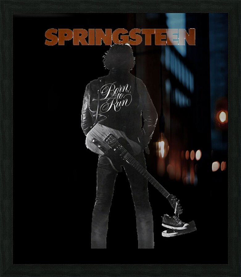 Bruce Springsteen 27 Picture Frame print