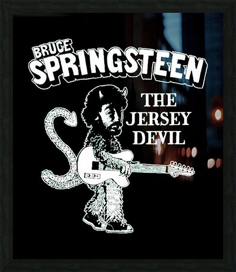 Bruce Springsteen 29 Picture Frame print