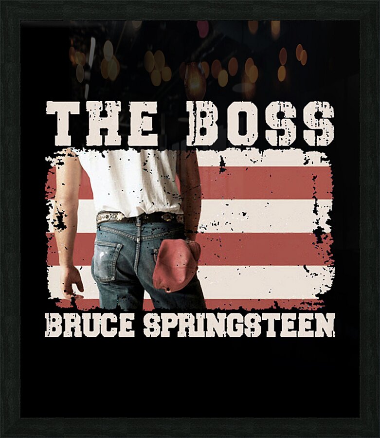 Bruce Springsteen 35 Picture Frame print