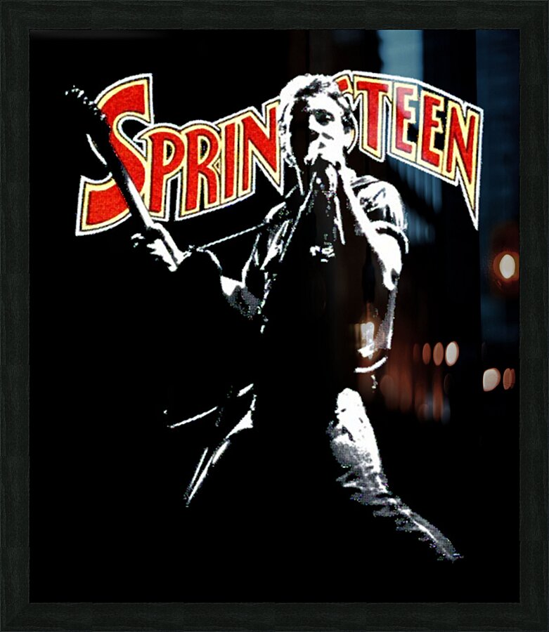 Bruce Springsteen 42 Picture Frame print