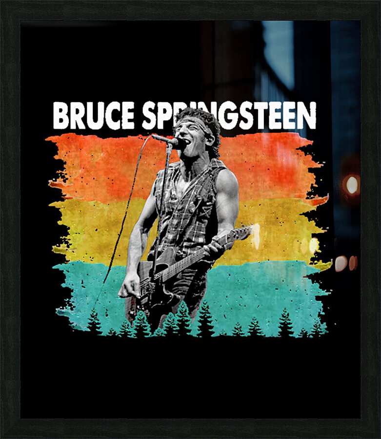 Bruce Springsteen 43 Picture Frame print