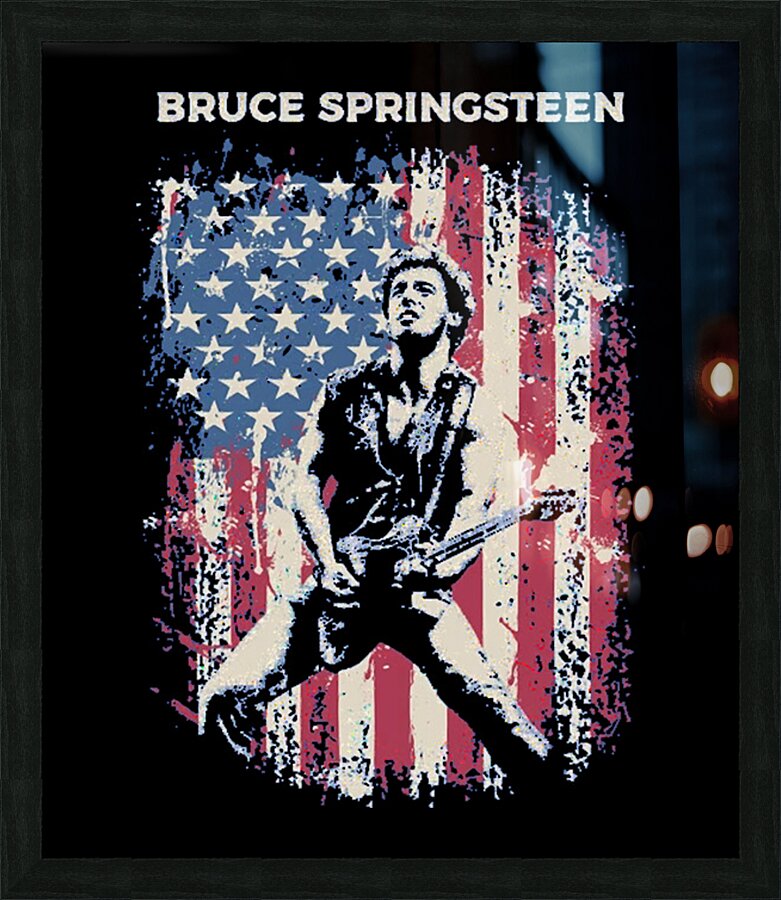 Bruce Springsteen 44 Picture Frame print