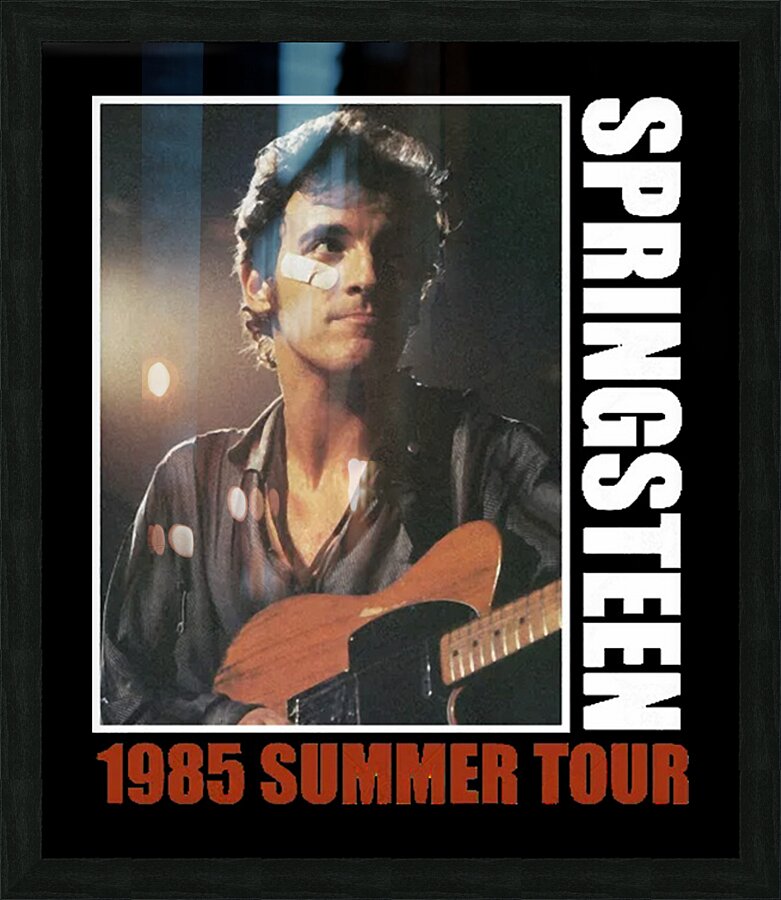 Bruce Springsteen 47 Picture Frame print