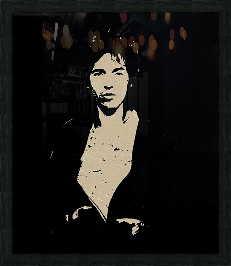 Bruce Springsteen 48 Picture Frame print