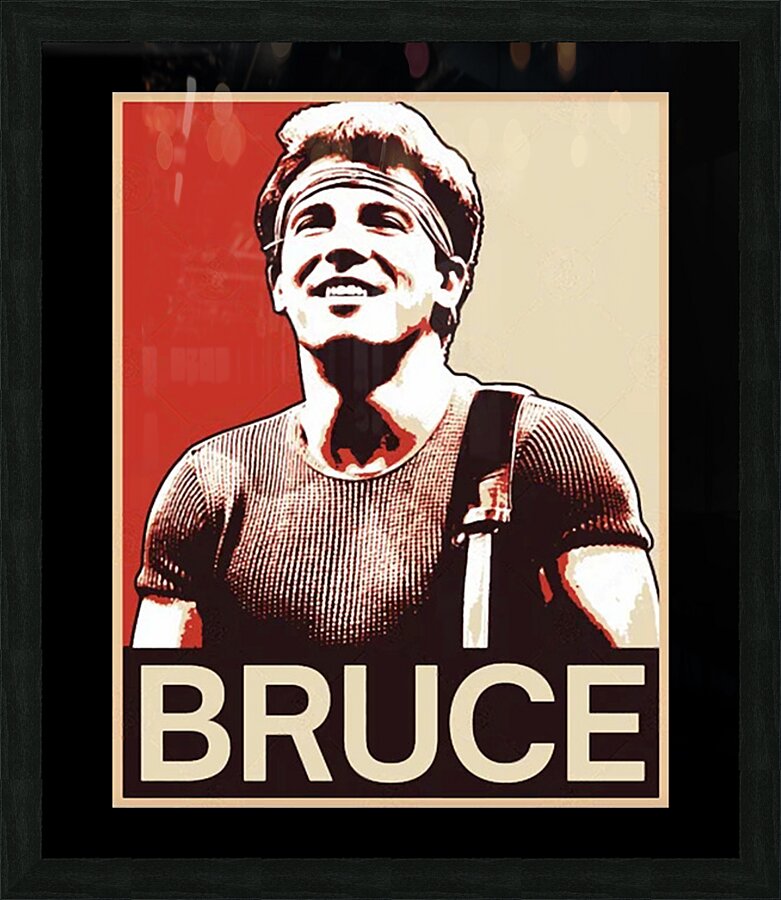 Bruce Springsteen 59 Picture Frame print