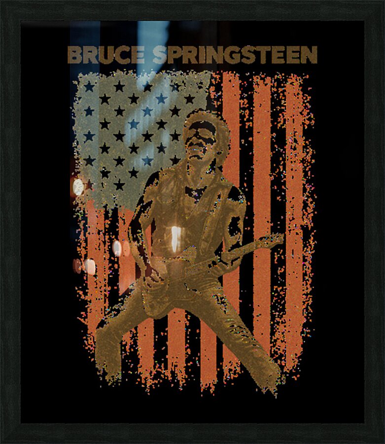 Bruce Springsteen 60 Picture Frame print